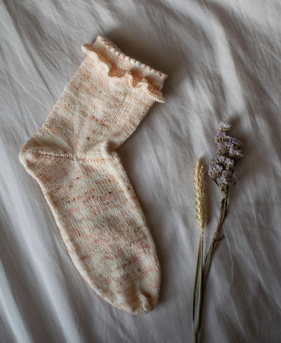 Knit By Trine P valmule sokker