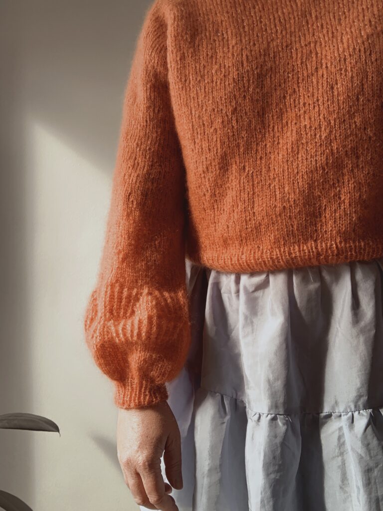 Detalje billede af Skibhus sweater af Mette Lundstad