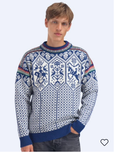 Lillehammer OL sweater i blå